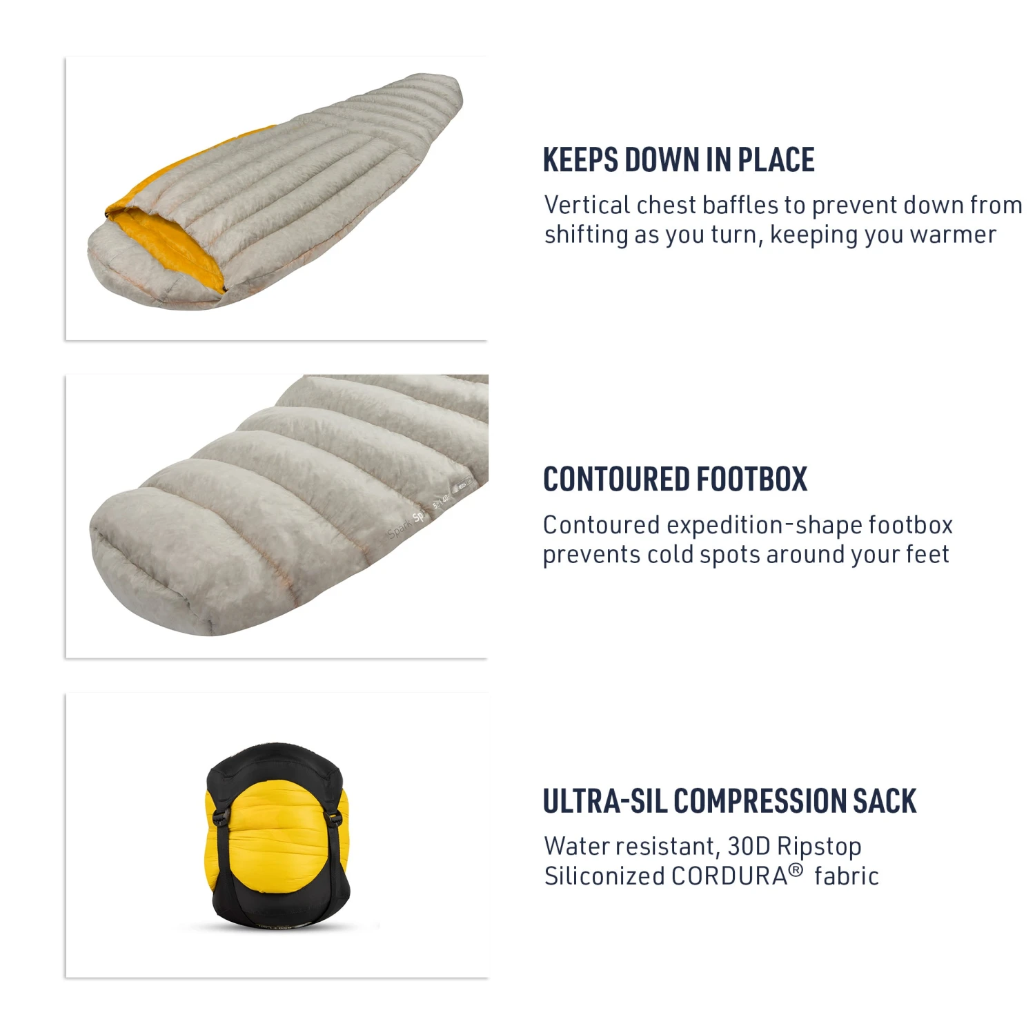 Sea To Summit Spark Ultralight Sleeping Bag 9 Sea To Summit Spark Ultralight Sleeping Bag - Image 7