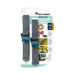 Sea To Summit Accessory Straps With Hook Release -Sea To Summit 844 20mmAccessoryStrapsHookRelease 1.5M Packaged ForWeb
