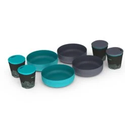 Sea To Summit Delta Light Camp Set 4.4 (4 Bowls & 4 Mugs)