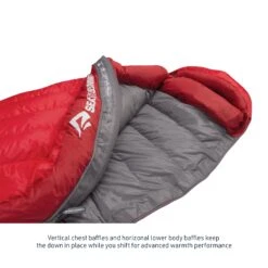 Sea To Summit Alpine Down Winter Sleeping Bag (-5°F & -40°F) -Sea To Summit BafflesImage Alpine