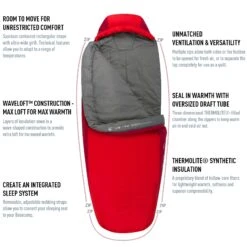 Sea To Summit Basecamp Synthetic Sleeping Bag (20°F & 10°F) 21 Sea To Summit Basecamp Synthetic Sleeping Bag (20°F & 10°F) -Sea To Summit Basecamp Spec Image