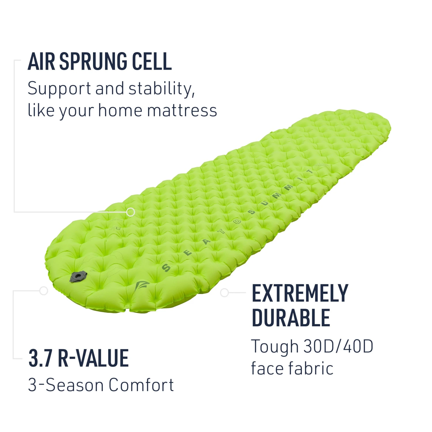 Sea To Summit Comfort Light Insulated Air Sleeping Mat 5 Sea To Summit Comfort Light Insulated Air Sleeping Mat - Image 3