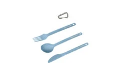 Sea To Summit Titanium Spoon, Fork & Knife Set 15 Sea To Summit Titanium Spoon, Fork & Knife Set -Sea To Summit Titanium Cutlery Set Description image