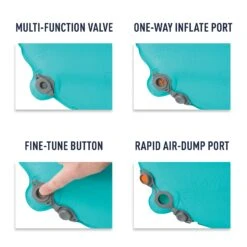 Sea To Summit Women's Comfort Light Self-Inflating Sleeping Mat 12 Sea To Summit Women's Comfort Light Self-Inflating Sleeping Mat -Sea To Summit Women s Comfort Light Self Inflating Sleeping Mat Multi Function Valve