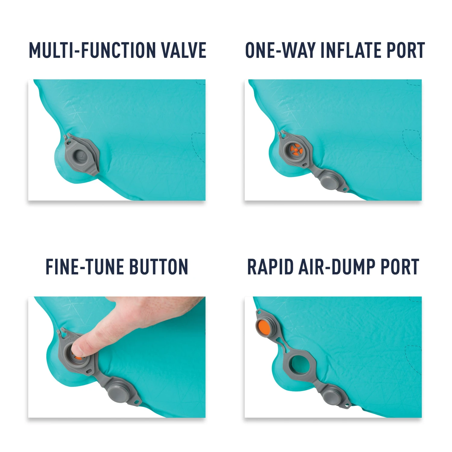 Sea To Summit Women's Comfort Light Self-Inflating Sleeping Mat 6 Sea To Summit Women's Comfort Light Self-Inflating Sleeping Mat - Image 4