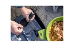 Sea To Summit Folding Serving Spoon -Sea To Summit serving spoon in use d6823a23 ecda 429e 9562 7dca4b295126